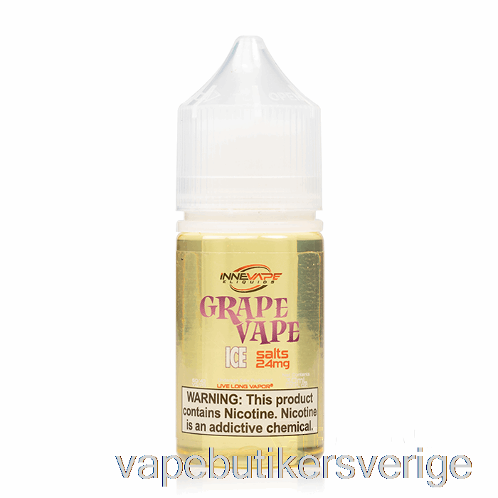 Vape Sverige Grapevape Issalter - Innevape E-vätska - 30ml 24mg